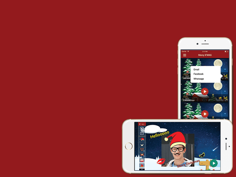 Christmas Video Greeting Card Christmas Video Greeting Card