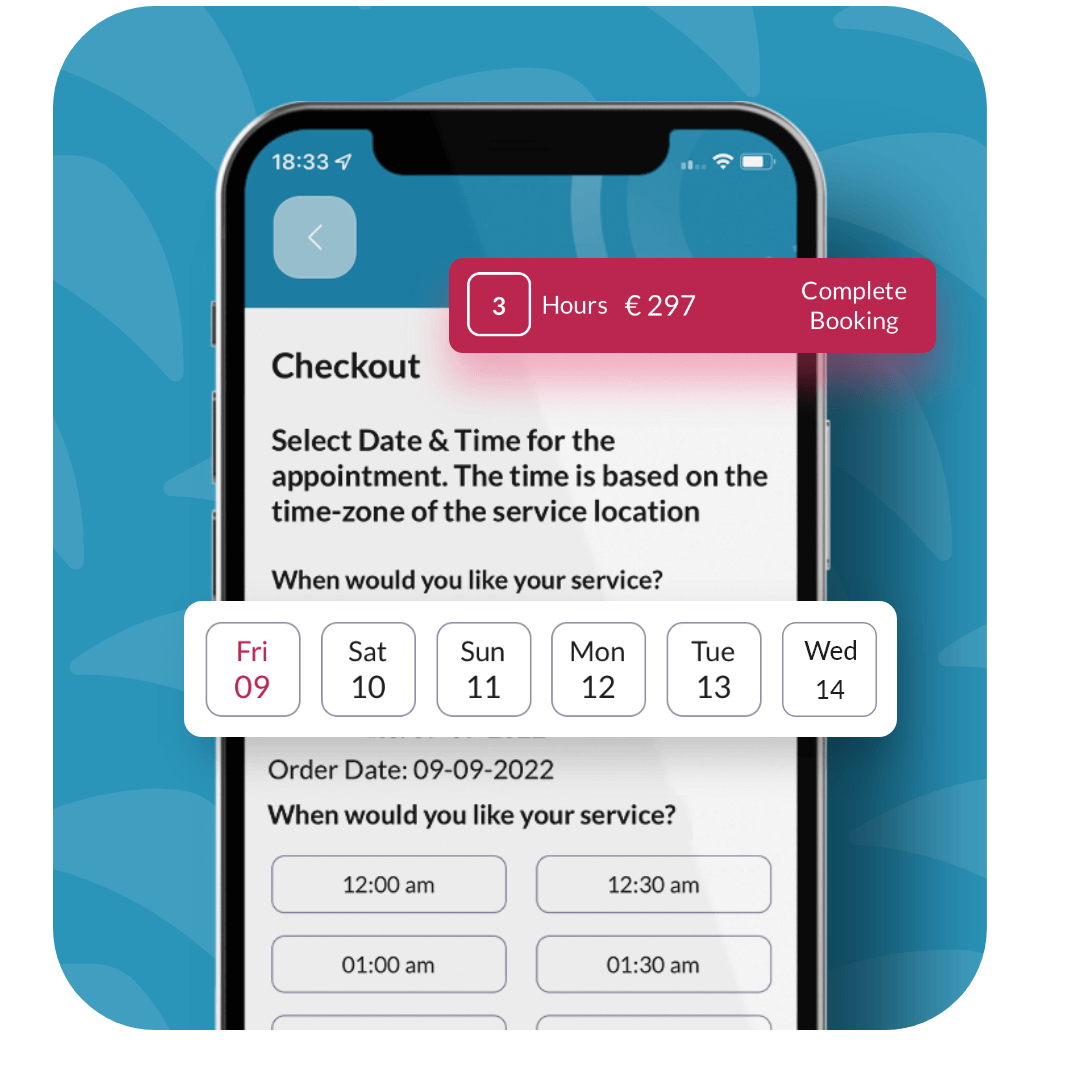 Developed Photography booking app mob Technologies