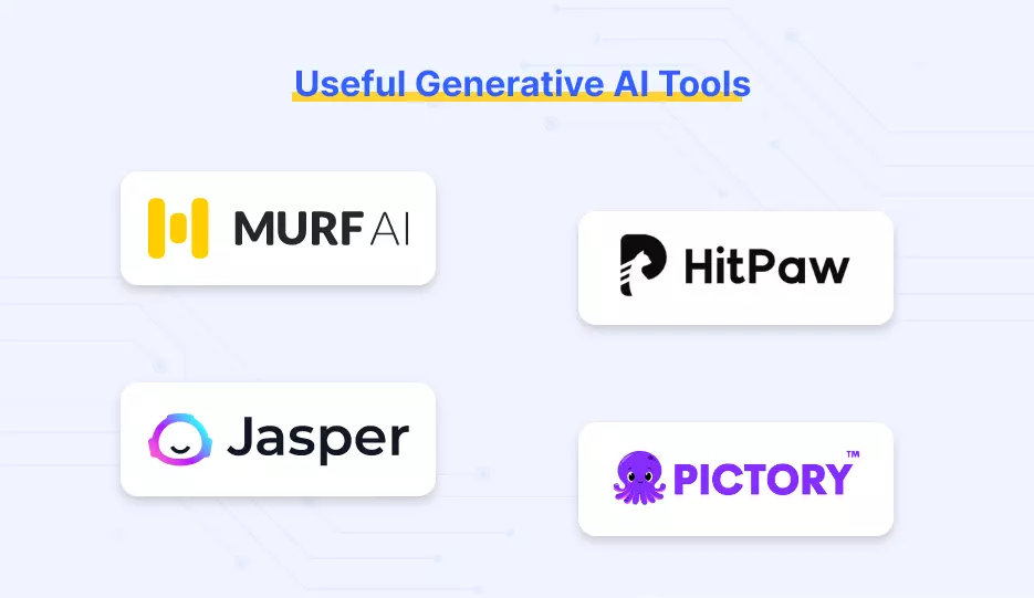 Useful generative AI tools