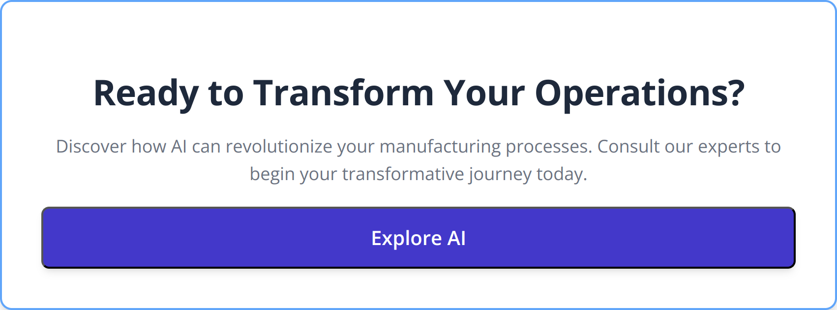 Manufacturing