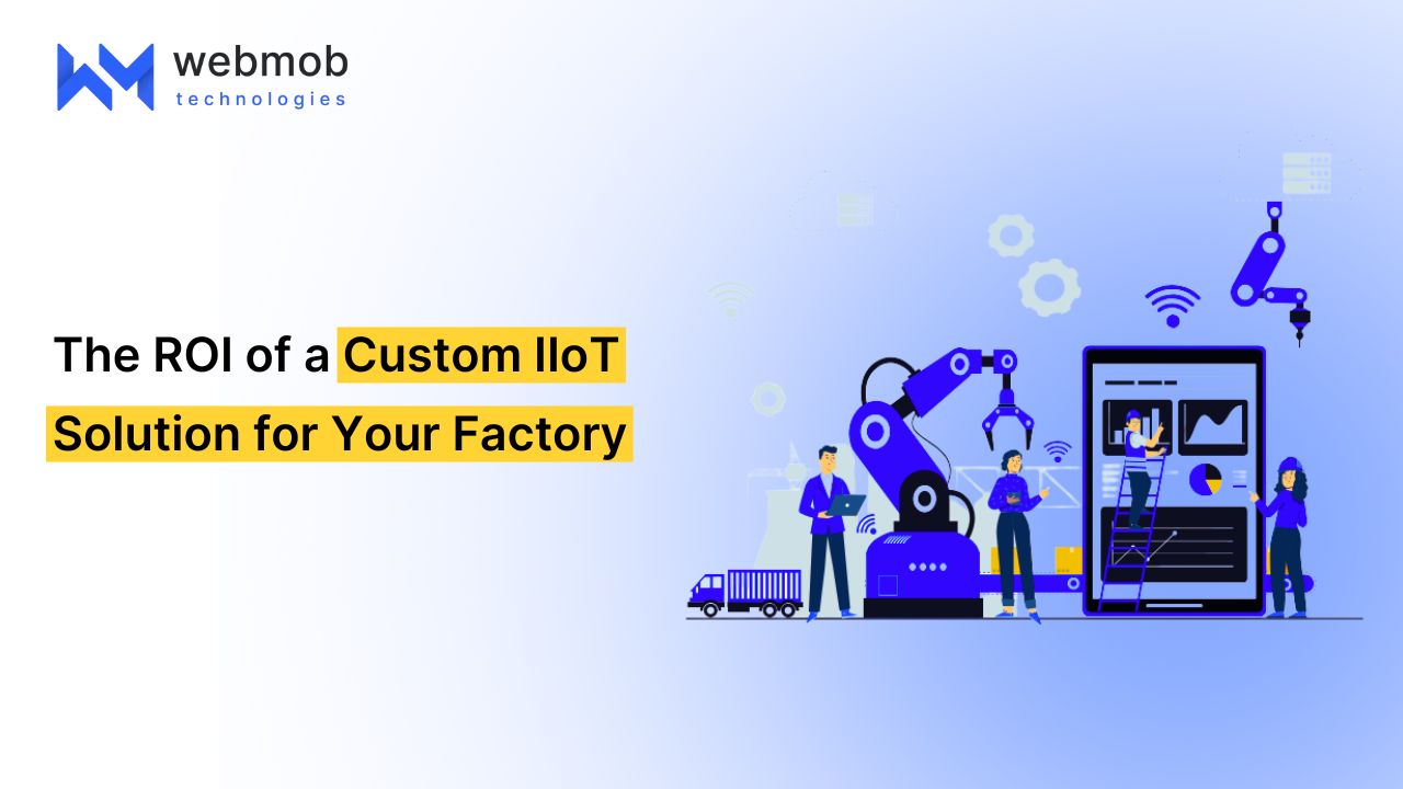 c0ustom IIoT solution for factory