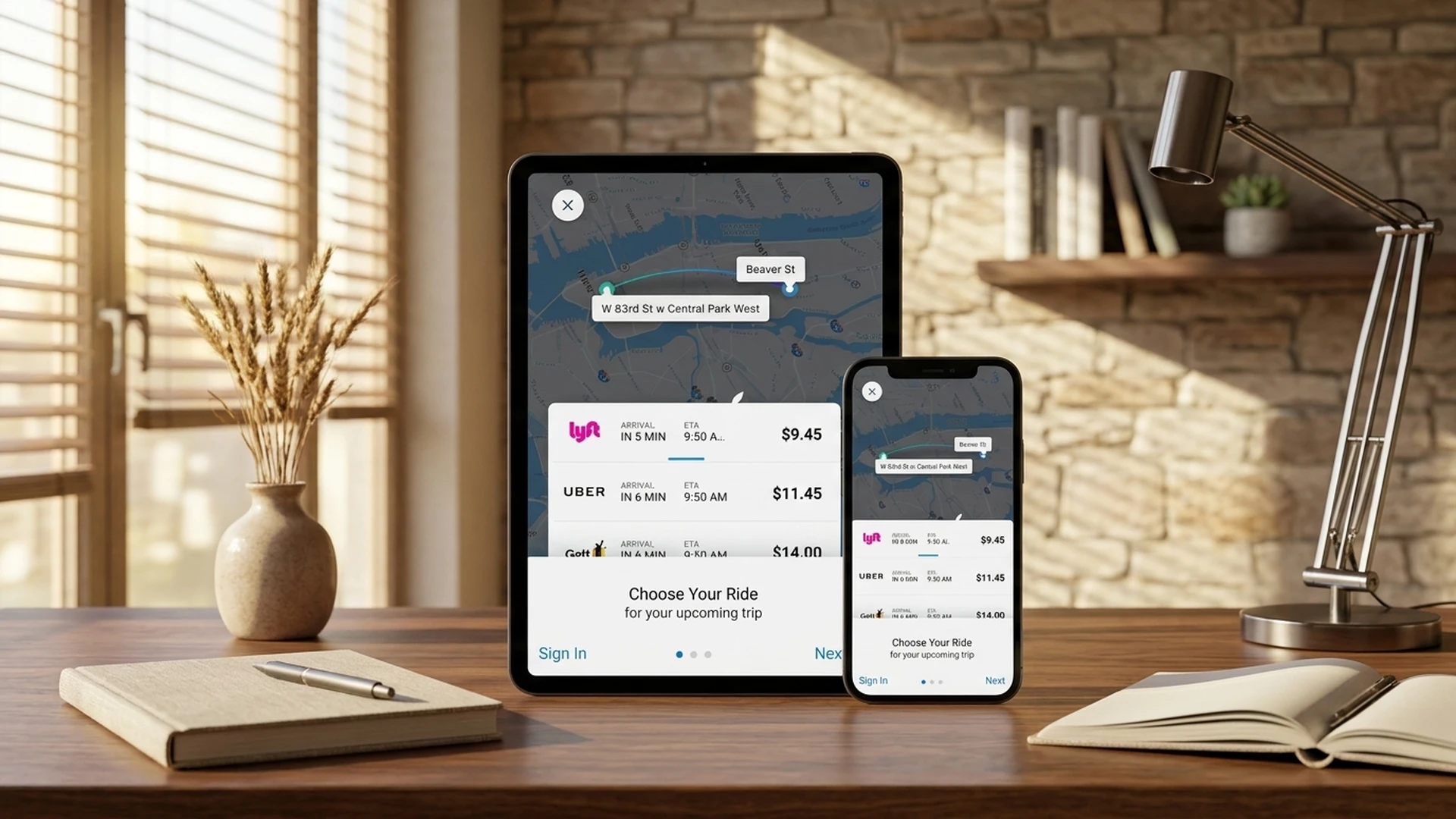 Fare Comparison for Taxi Service