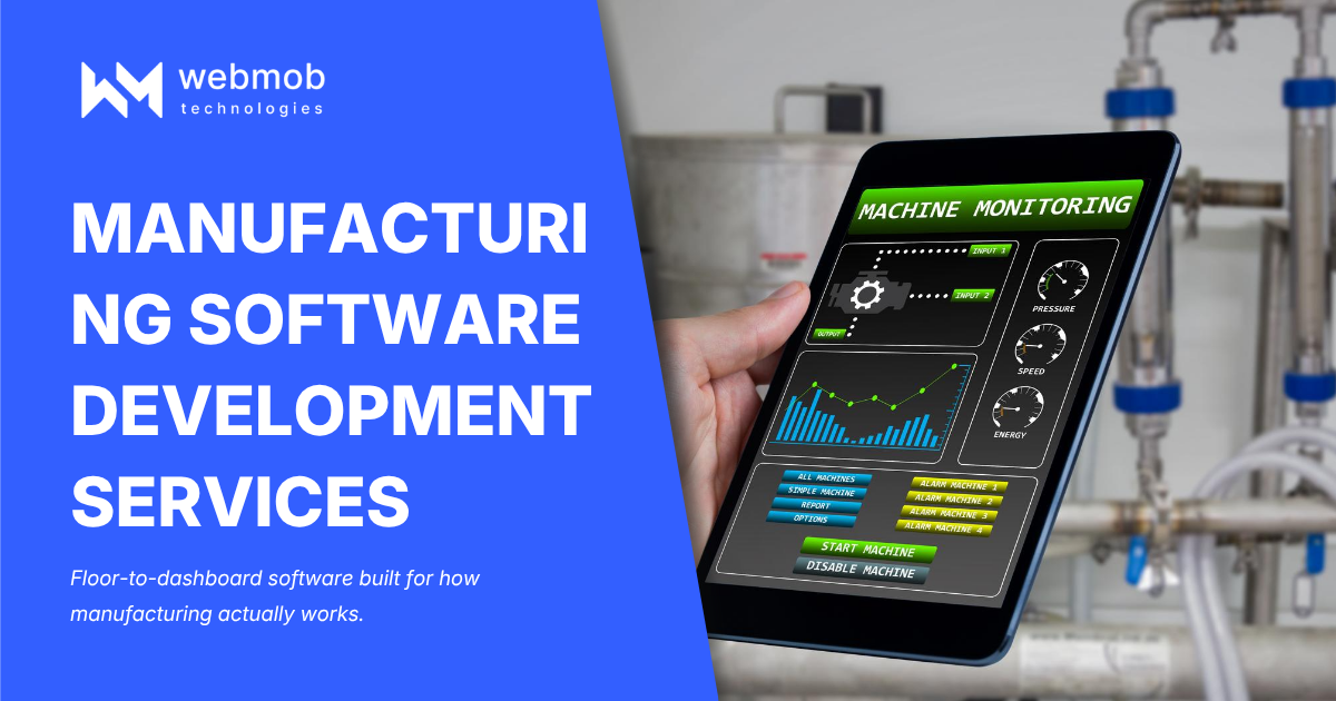 Manufacturing Software Development Services