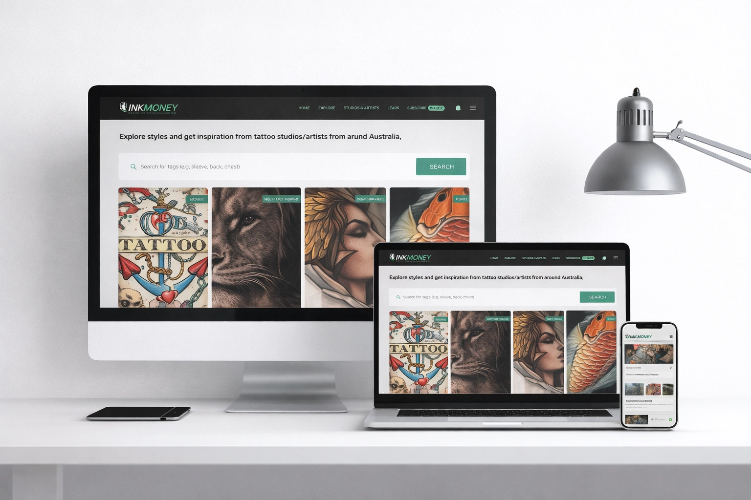 Online Tattoo Marketplace