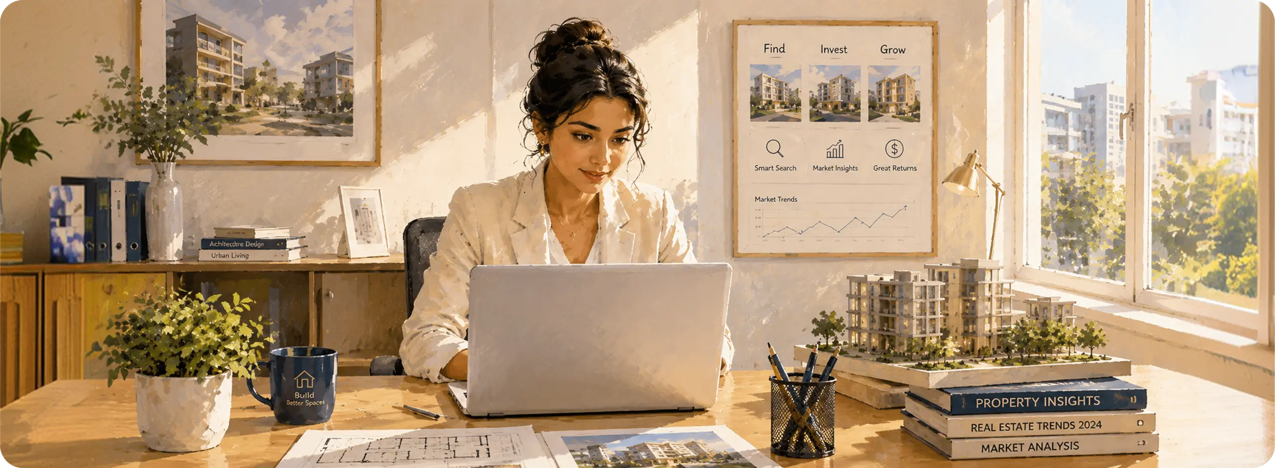 Two professionals reviewing a fintech dashboard on a laptop